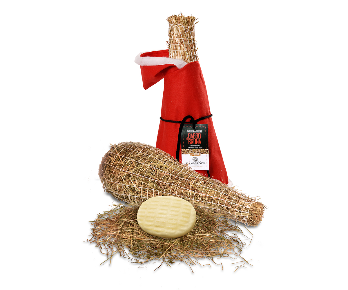 Formaggio Babbo di Bruna bruna alpina, formaggi artigianali, produzione casearia